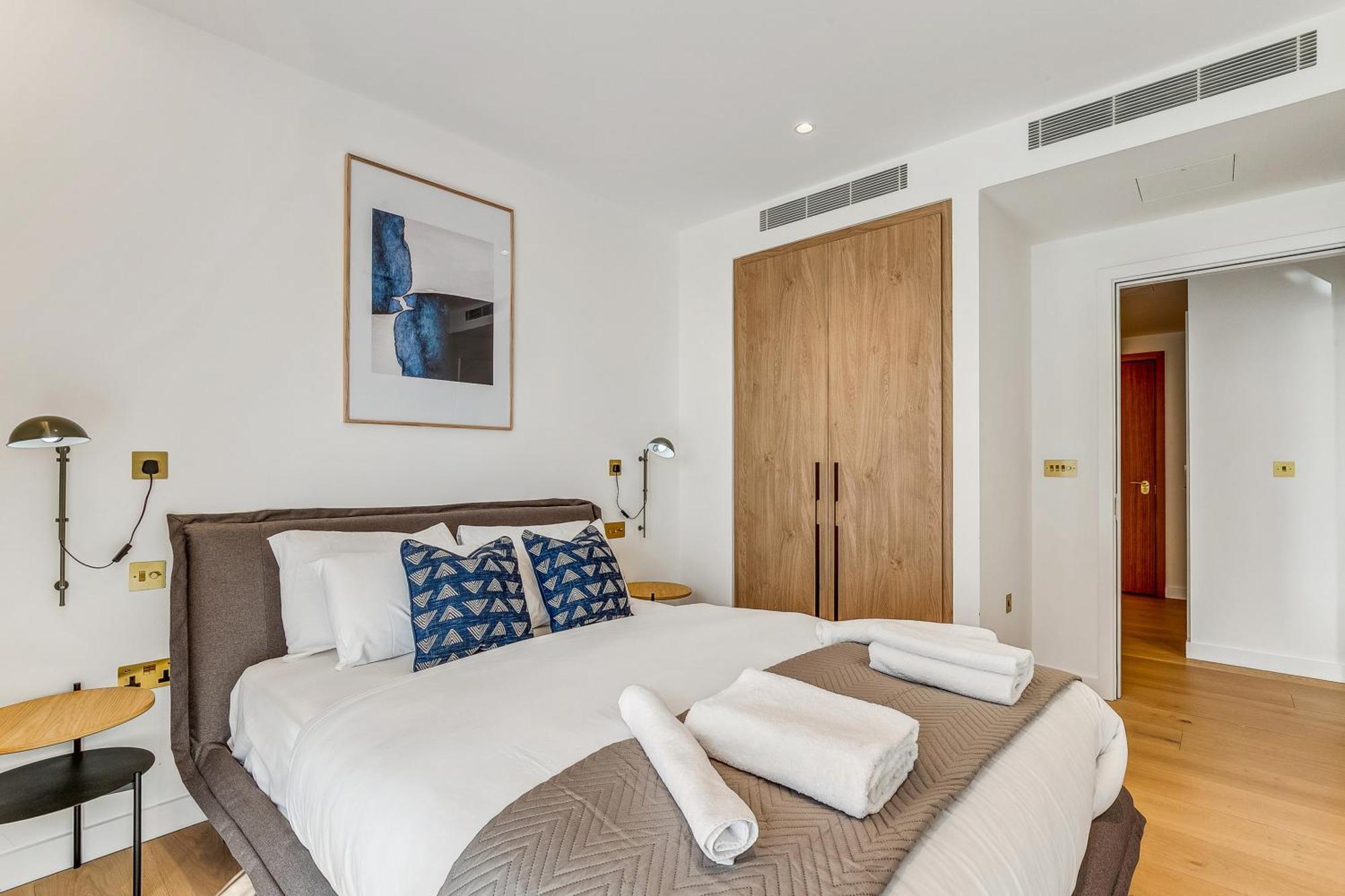 Modern King'S Cross Apartments Londres Quarto foto